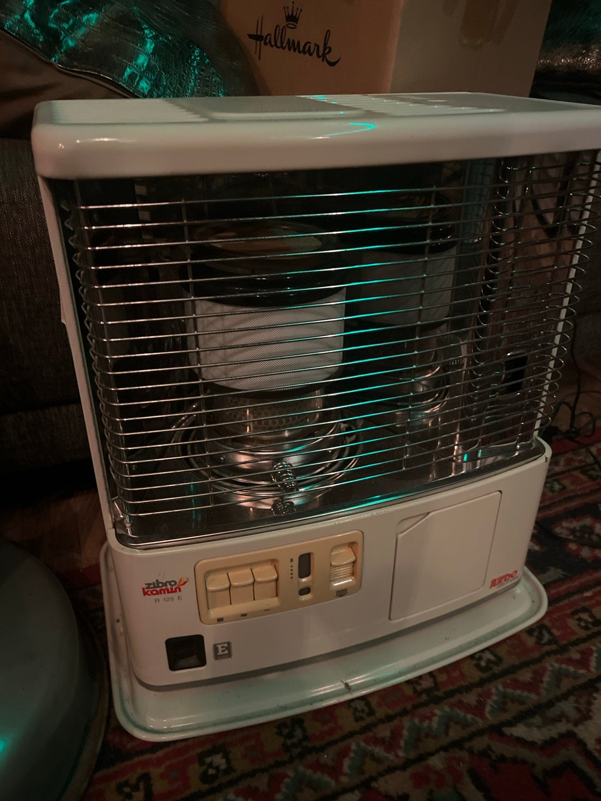 Zibro Turbo Dubbelbrander R125 E Petroleumkachel, 30 tot 80 cm, Gebruikt, Kachel, Minder dan 60 cm