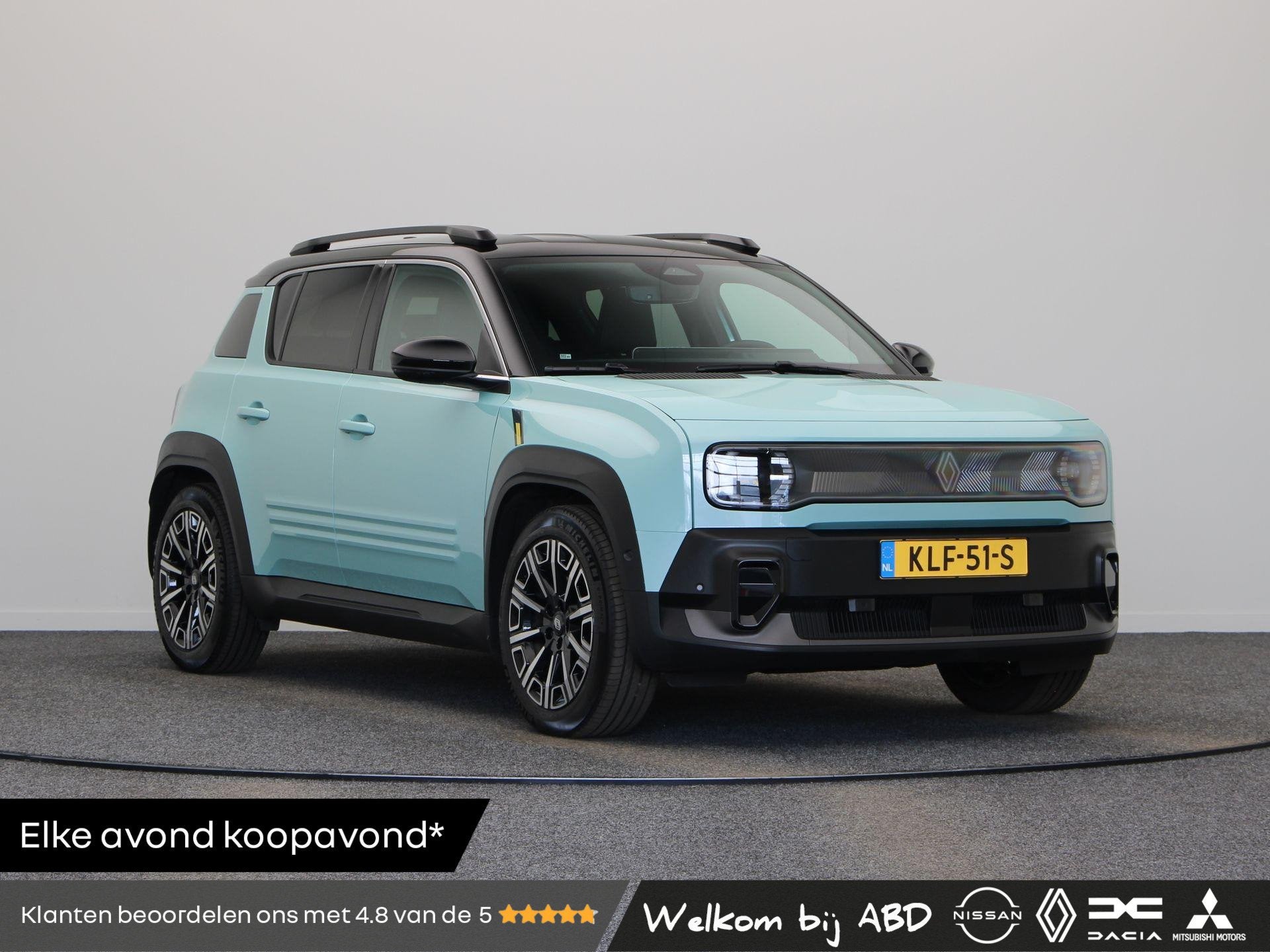 Renault 4 comfort range iconic 52 kWh | Harman Kardon Audio, Auto's, Renault, Dealer onderhouden, Gebruikt, 750 kg, 150 pk