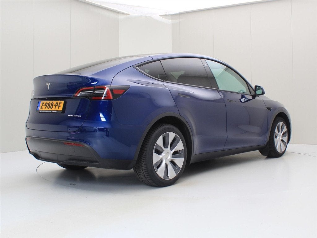 Tesla Model Y Standard RWD Plus 351pk AMD RYZEN [ LFP ACCU+A, Automaat, Gebruikt, Zwart, Blauw
