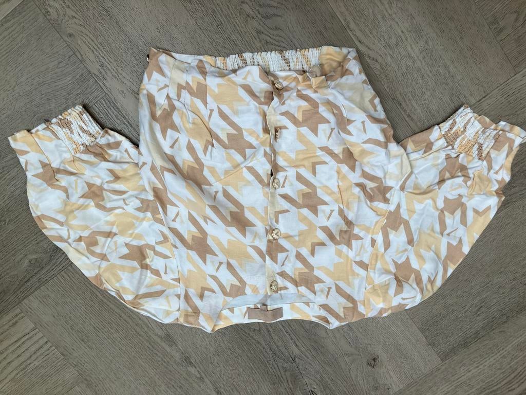 Josh V Zomers blousje, Ophalen of Verzenden, Zo goed als nieuw, Maat 34 (XS) of kleiner, Beige