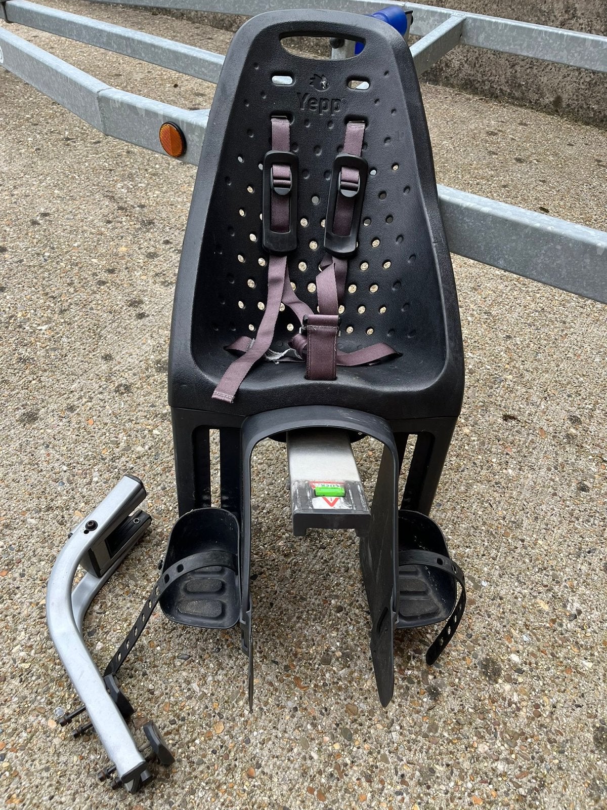 Yepp Achterzitje - Comfortabel en Veilig Fietszitje, Ophalen, Achterzitje, 9 t/m 18 kg, Gebruikt