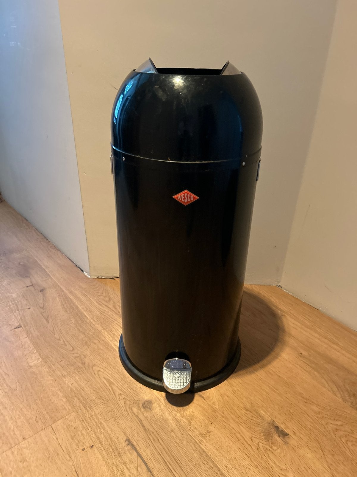 Wesco pedaalemmer zwart - Gebruikt, Ophalen, Gebruikt, Met pedaal, 40 liter of meer