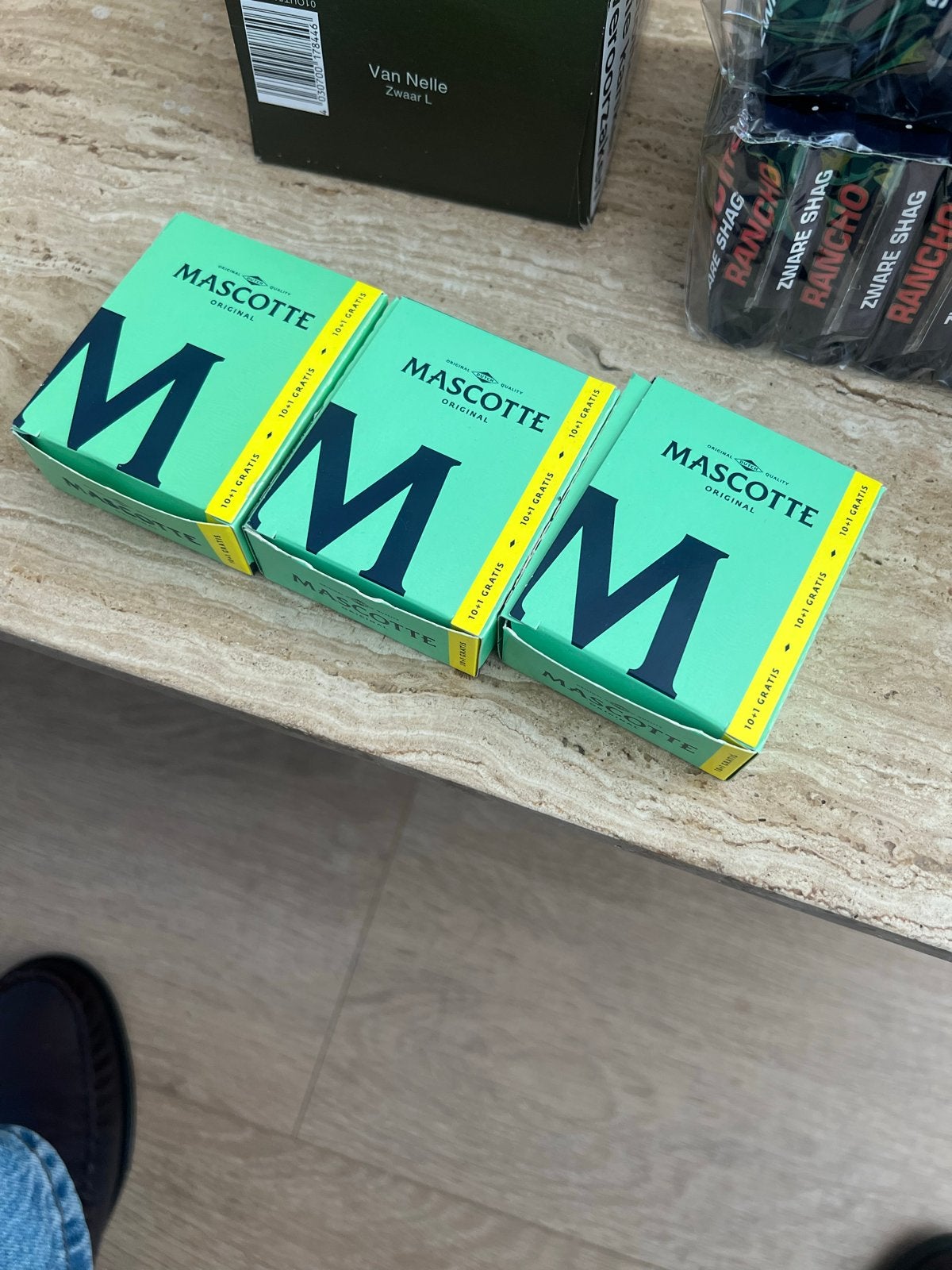 Mascotte Original Vloeitjes - 3 pakjes, Ophalen of Verzenden, Nieuw, Overige typen
