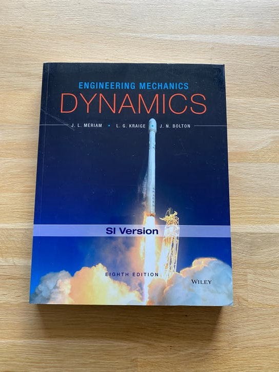 Engineering Mechanics Dynamics SI Version 8th Edition, Ophalen of Verzenden, Beta, Gelezen, HBO