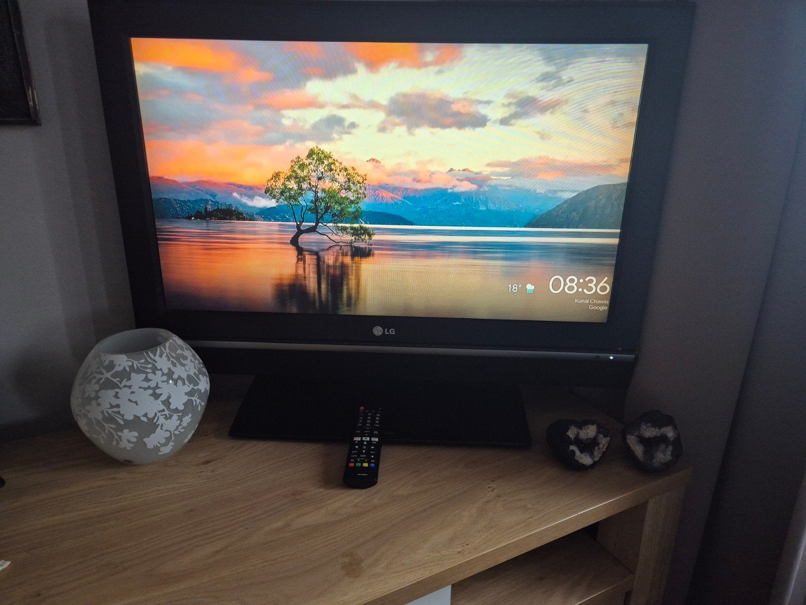 LG TV met afstandsbediening - Goede staat, Ophalen, 50 Hz, 80 tot 100 cm, LG