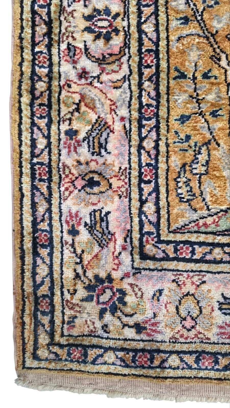 Handgeknoopt oriental zijde Kayseri tapijt Paradise 89x140cm, Huis en Inrichting, Stoffering | Tapijten en Kleden, Perzisch, Oosters, Klassiek, Traditioneel