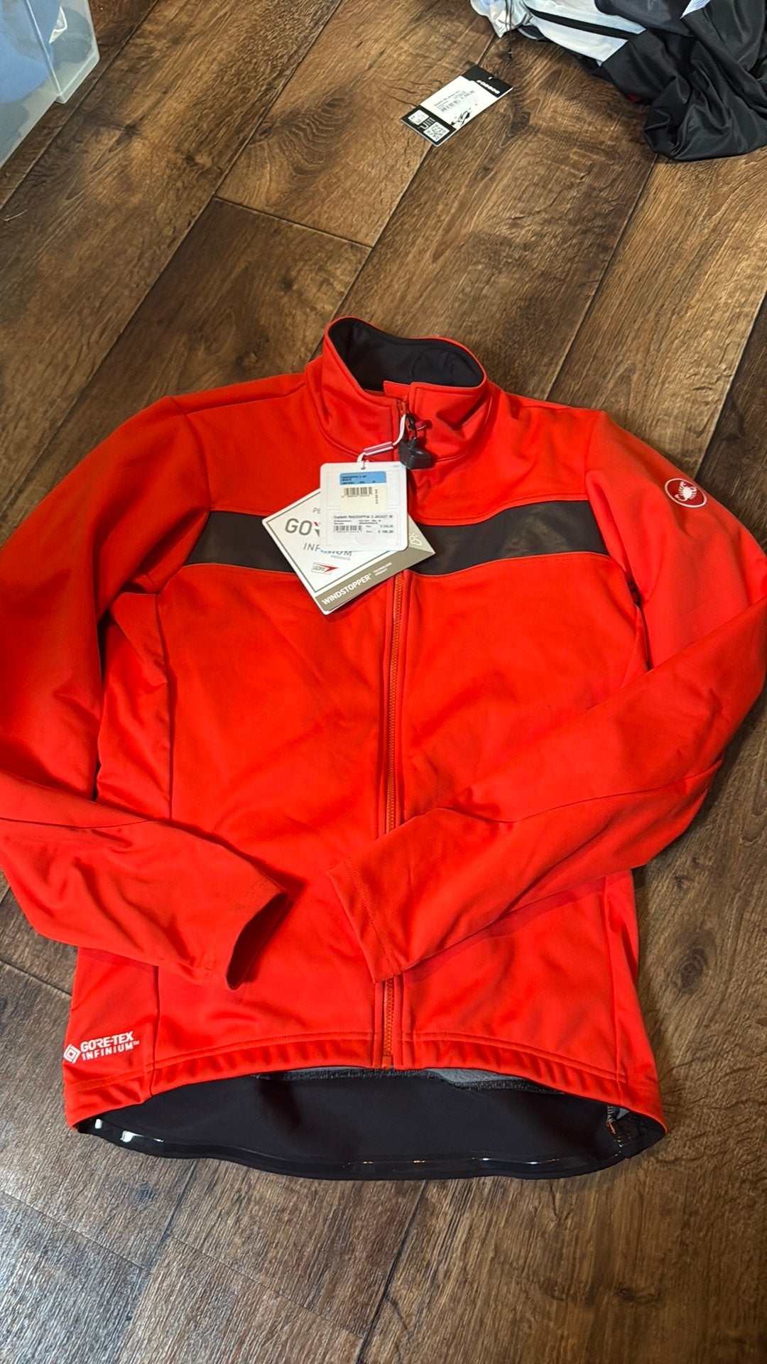 Castelli Radoppia Jacket nieuw maat M, Fietsen en Brommers, J, M, Nieuw, Ophalen of Verzenden