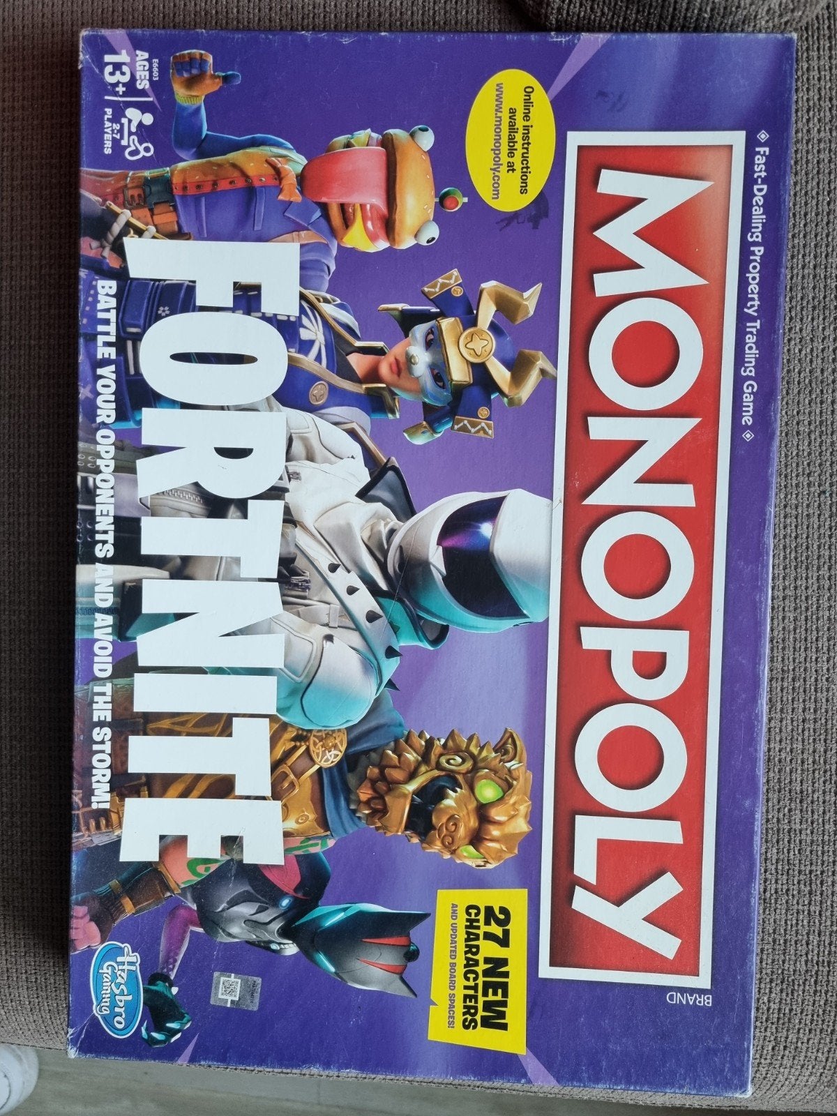 Monopoly Fortnite, Hobby en Vrije tijd, Gezelschapsspellen | Bordspellen, Ophalen of Verzenden, Nieuw