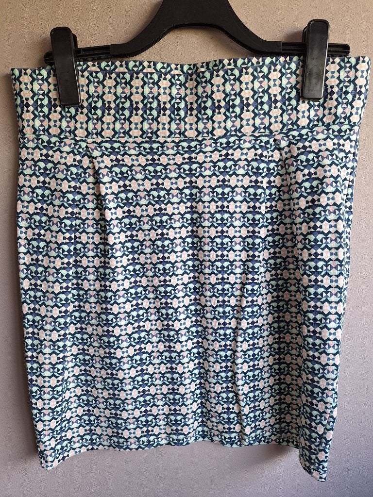 Nieuwe stretch rok print van de Hema, maat L, Kleding | Dames, Rokken, Nieuw, Maat 42/44 (L), Overige kleuren, Boven de knie, Ophalen of Verzenden