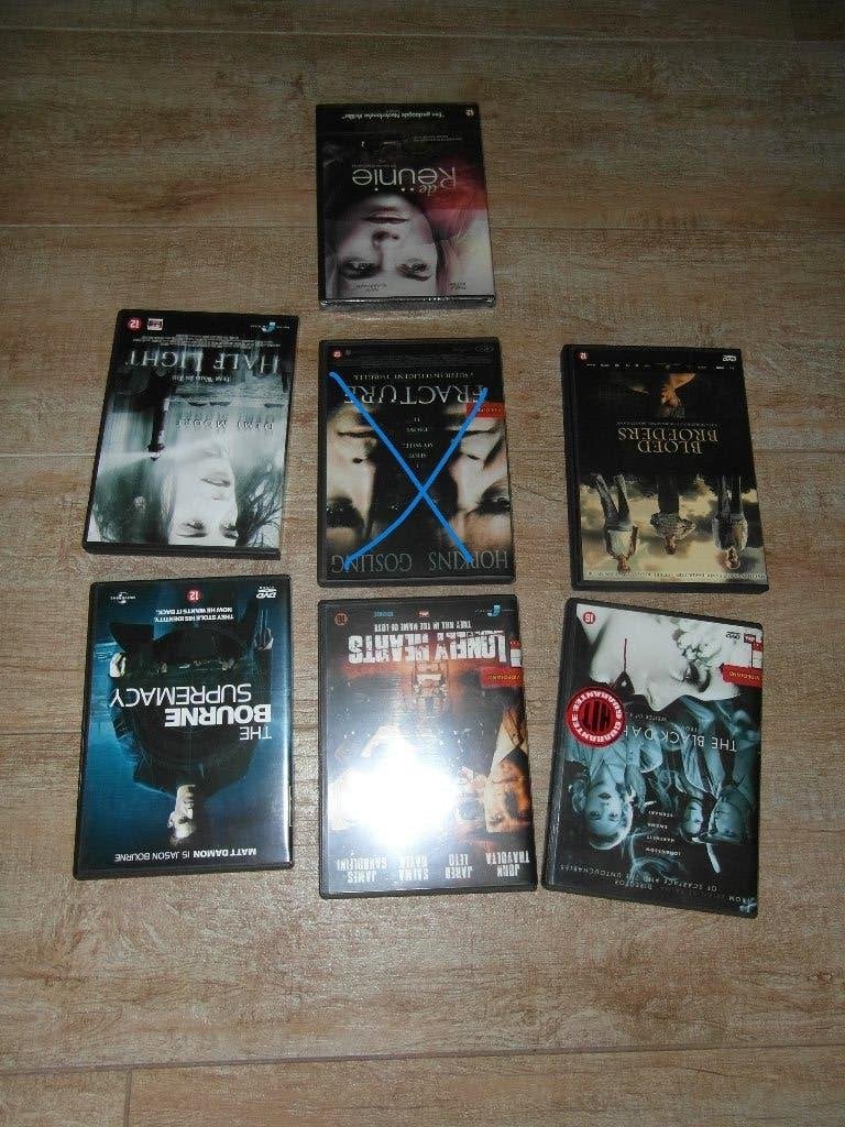 1 tot 5 DVD's Trillers, misdaad, Vanaf 16 jaar, Ophalen of Verzenden, Gebruikt, Actiethriller