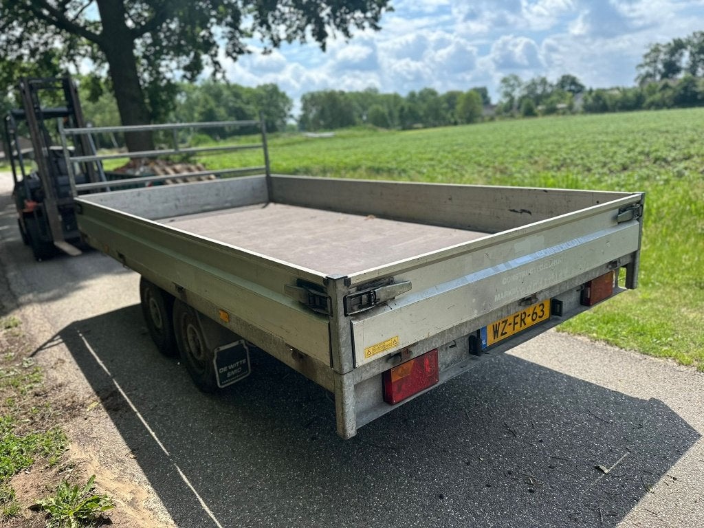 Grote plateau tandemasser 3000 kg !!!, Ophalen of Verzenden, Zo goed als nieuw