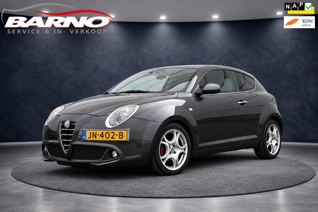 Alfa Romeo MiTo 0.9 TwinAir Exclusive CRUISE|LEDER|PDC, Voorwielaandrijving, Gebruikt, Met garantie (alle), 100 pk
