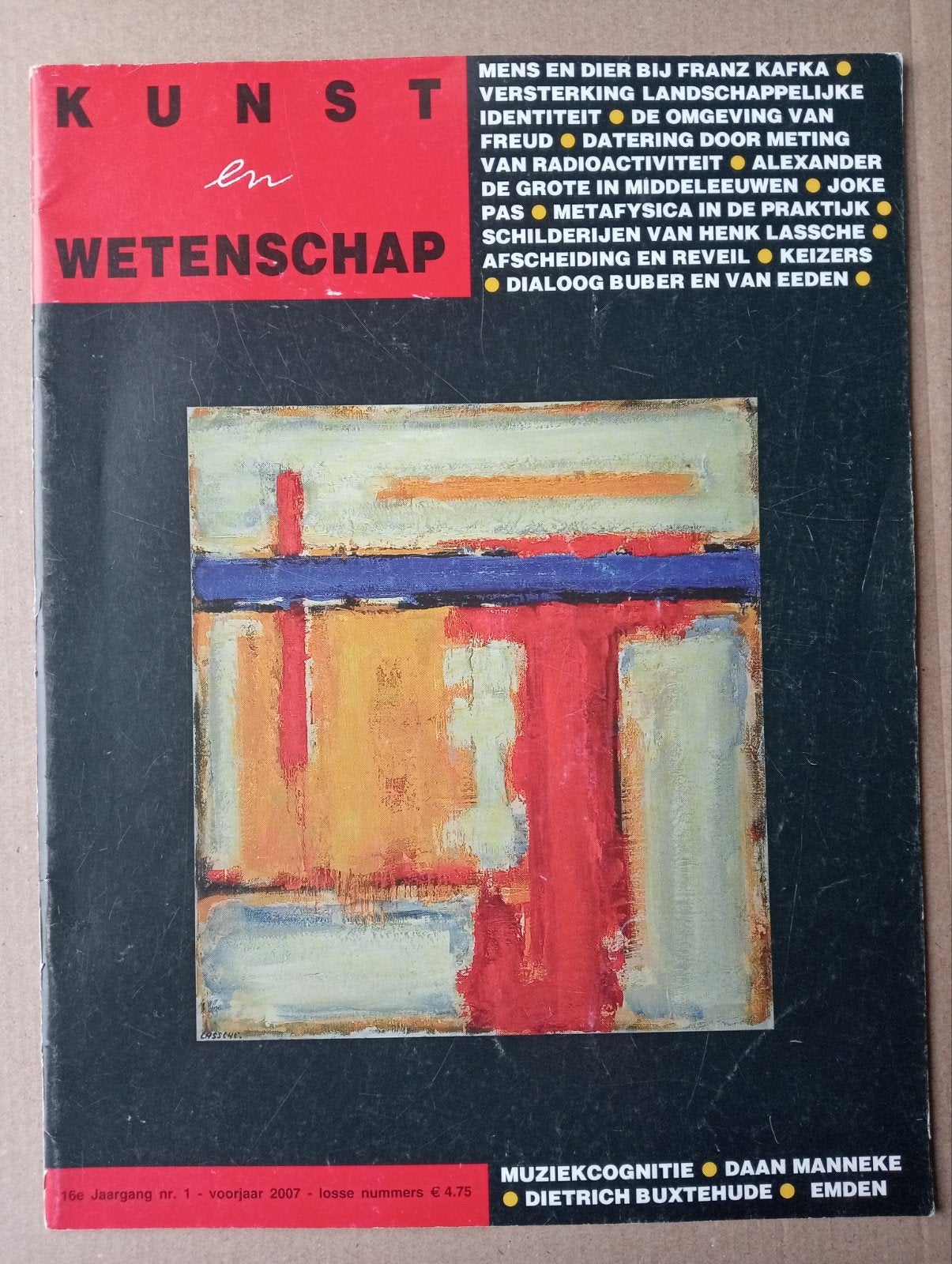 Kunst en Wetenschap - 16e Jaargang nr. 1 (Voorjaar 2007), Ophalen of Verzenden, Gelezen, Wetenschap en Natuur