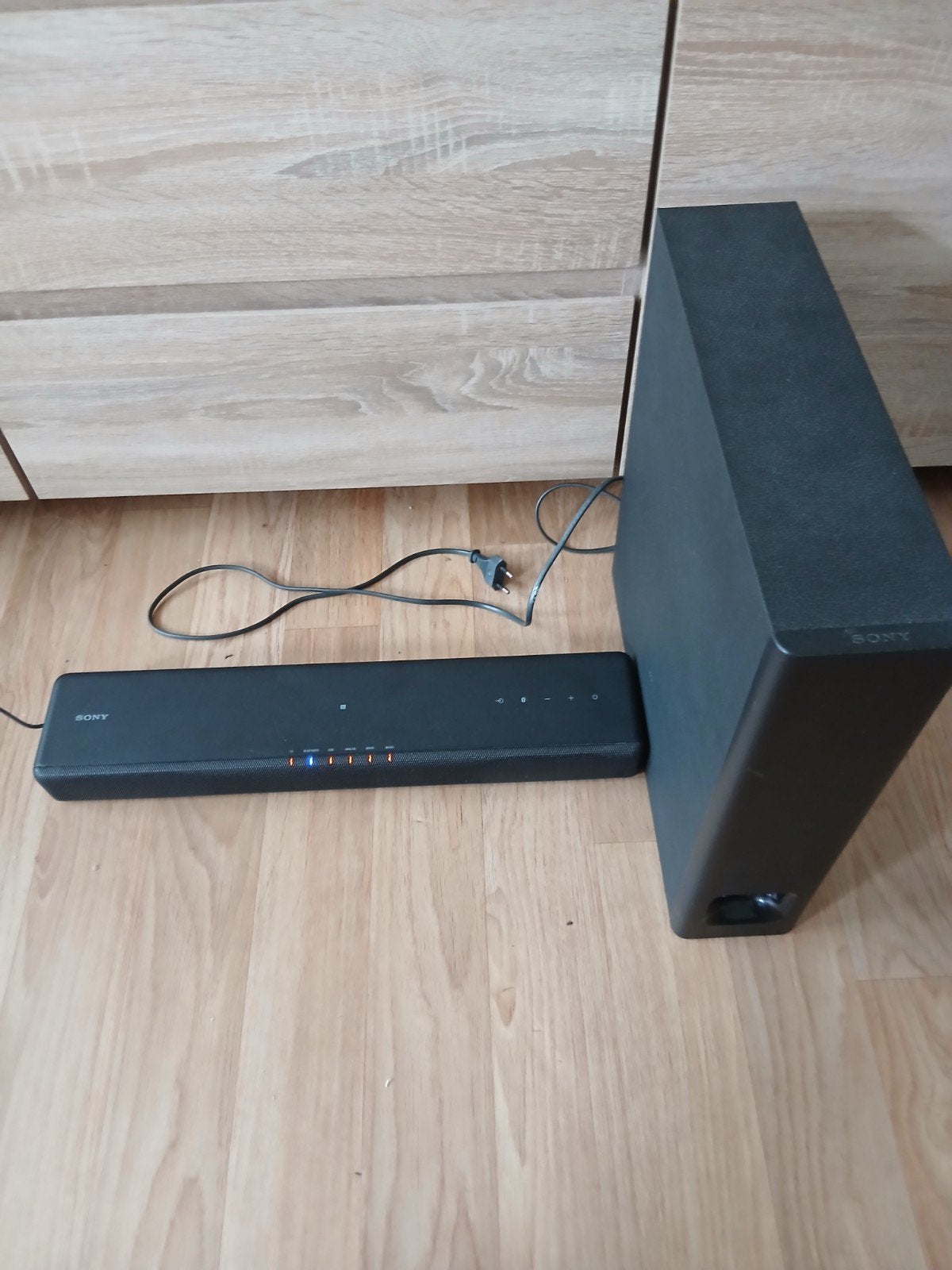 Sony HT-MT300 Soundbar met draadloze subwoofer, Ophalen of Verzenden, Bluetooth, Zo goed als nieuw