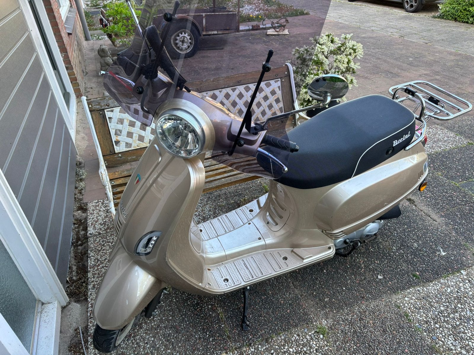 Berini Napoli Snorscooter (Blauw Kenteken) Zeer nette staat, Zo goed als nieuw, Benzine, Ophalen, Overige merken