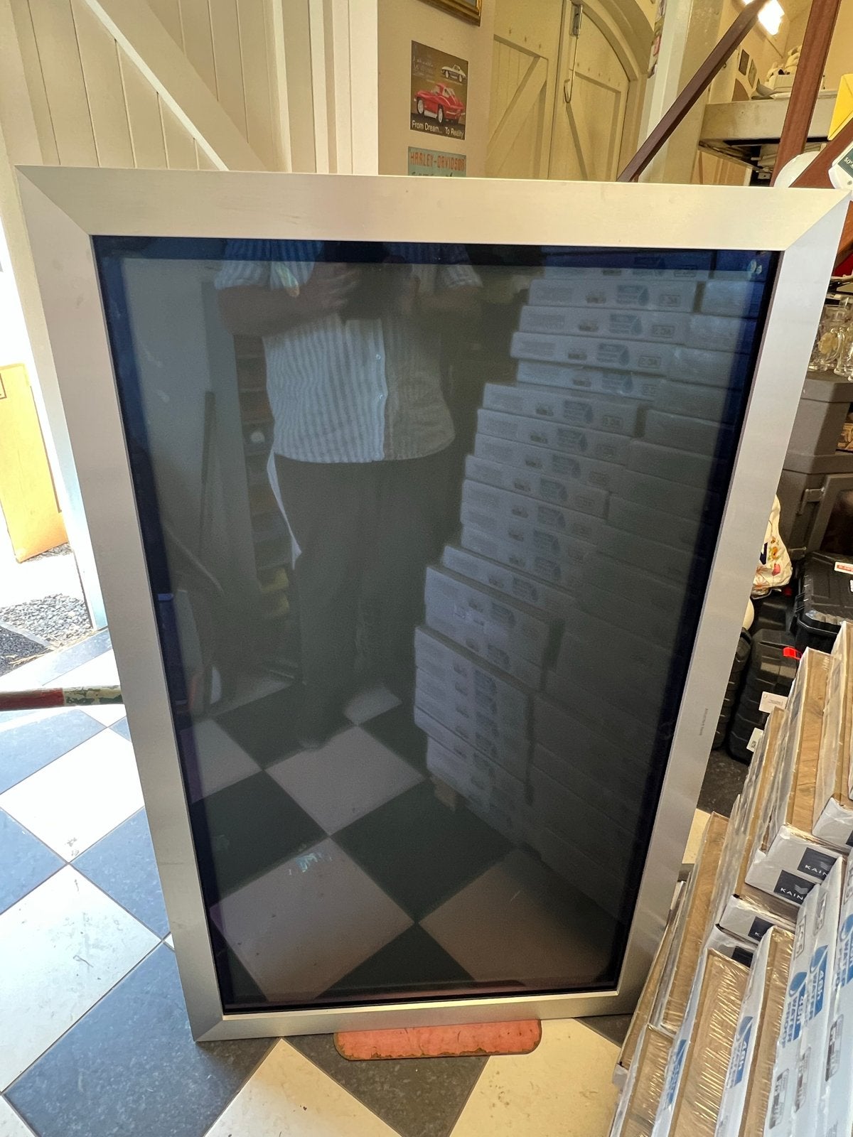 Bang & Olufsen TV met originele ophangbeugel - Defect, Gebruikt, 50 Hz, 100 cm of meer, Ophalen