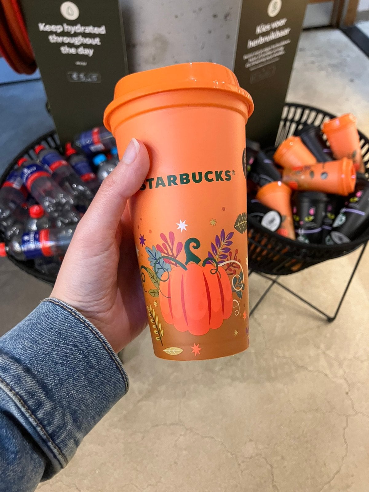 Starbucks pympkin togo cup, Verzenden, Nieuw