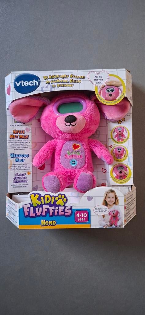 Vtech KidiFluffies Hond - Interactieve Knuffel, Overige merken, Interactief, Zo goed als nieuw, Middelgroot (20 tot 80 cm)