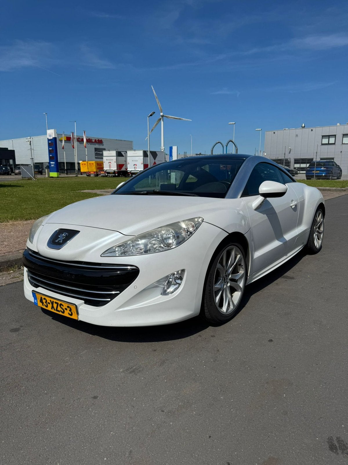 Peugeot RCZ 1.6 THP 156pk 2012 Wit | Dealer onderhouden, Auto's, Peugeot, Voorwielaandrijving, Euro 5, Zwart, 4 stoelen