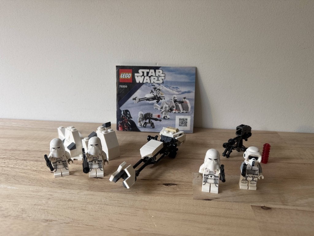LEGO Star Wars - 75320 - Snowtrooper Battle Pack, Star Wars, Lego, Ophalen of Verzenden, Zo goed als nieuw