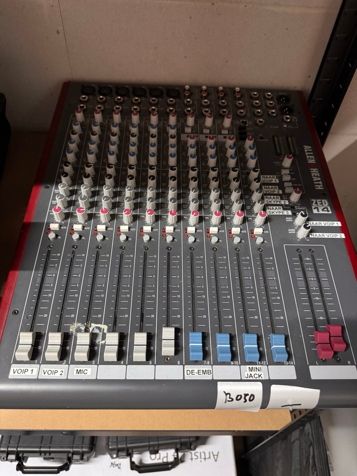 Allen & Heath ZED-14 Mengpaneel - Gebruikt, Muziek en Instrumenten, Ophalen, Gebruikt, 10 tot 20 kanalen, Microfooningang