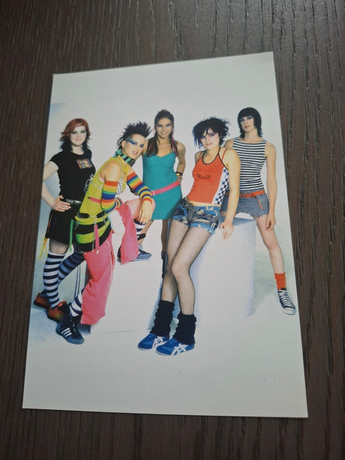 Flyer meidengroep Bad Candy met Raven van Dorst, Ophalen, Zo goed als nieuw, Foto of Kaart