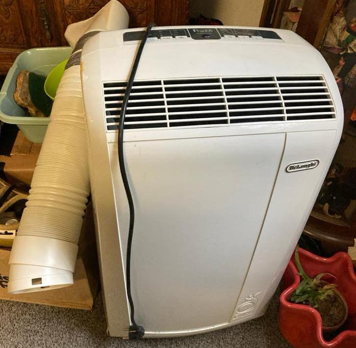 DeLonghi Pinguino Mobiele Airco, pac n90 eco,Koel Ontvochtig, Witgoed en Apparatuur, Airco's, Gebruikt, Minder dan 60 m³, Timer