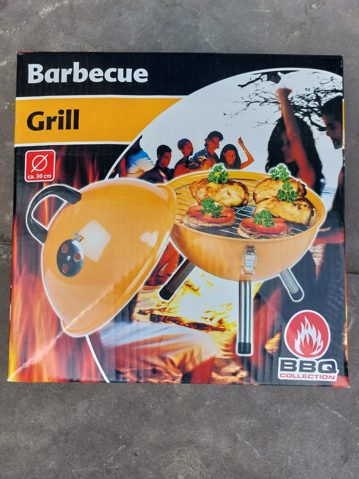 Compacte Barbecue Grill - BBQ Collection (ca. 30 cm), Ophalen of Verzenden, Nieuw, BBQ Collection