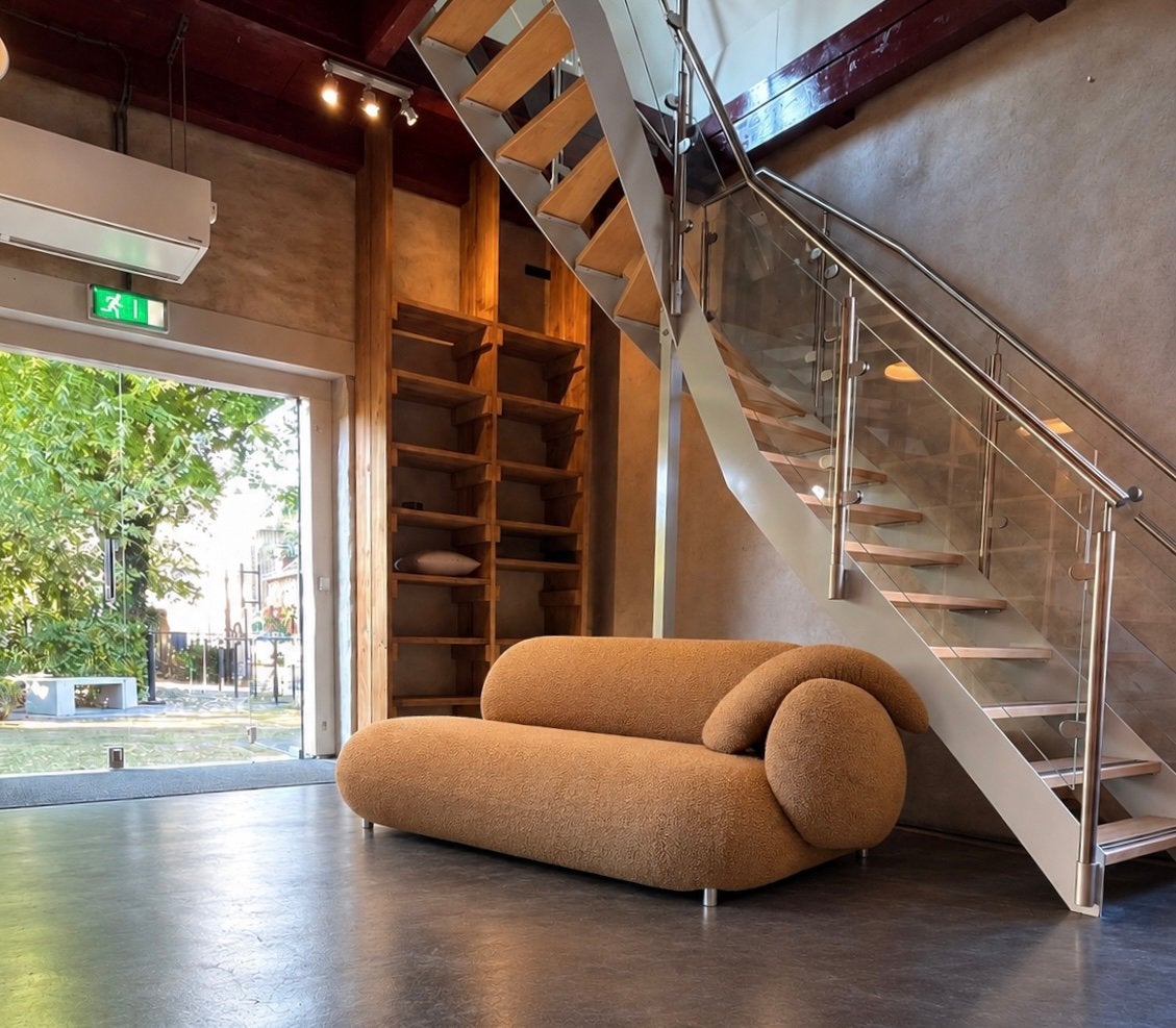 Leolux Pulla divan large NIEUW, Ophalen, Rechte bank, Stof, 200 tot 250 cm