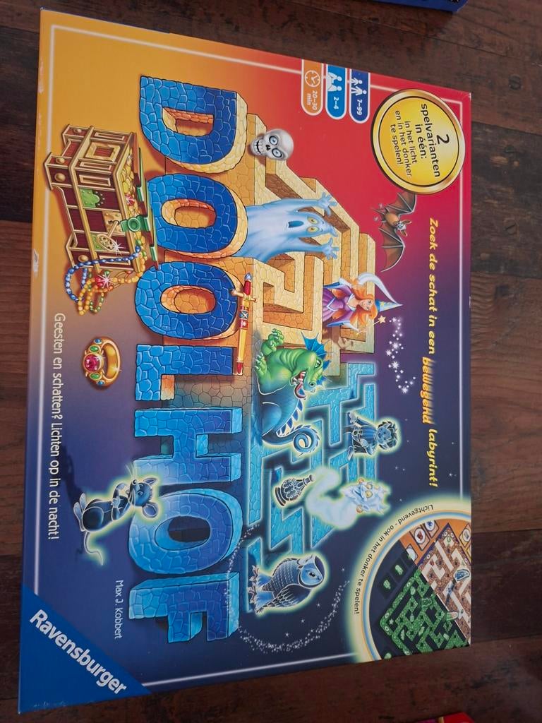 Doolhof Bordspel Ravensburger - Zoek de schat!, Een of twee spelers, Ophalen of Verzenden, Gebruikt, Ravensburger