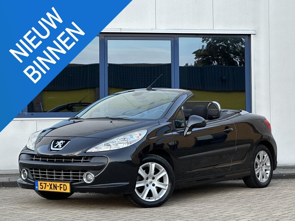Peugeot 207 CC 1.6 VTi Première l 141.601 km l NAP l Cruise, Voorwielaandrijving, Gebruikt, 4 cilinders, Cabriolet