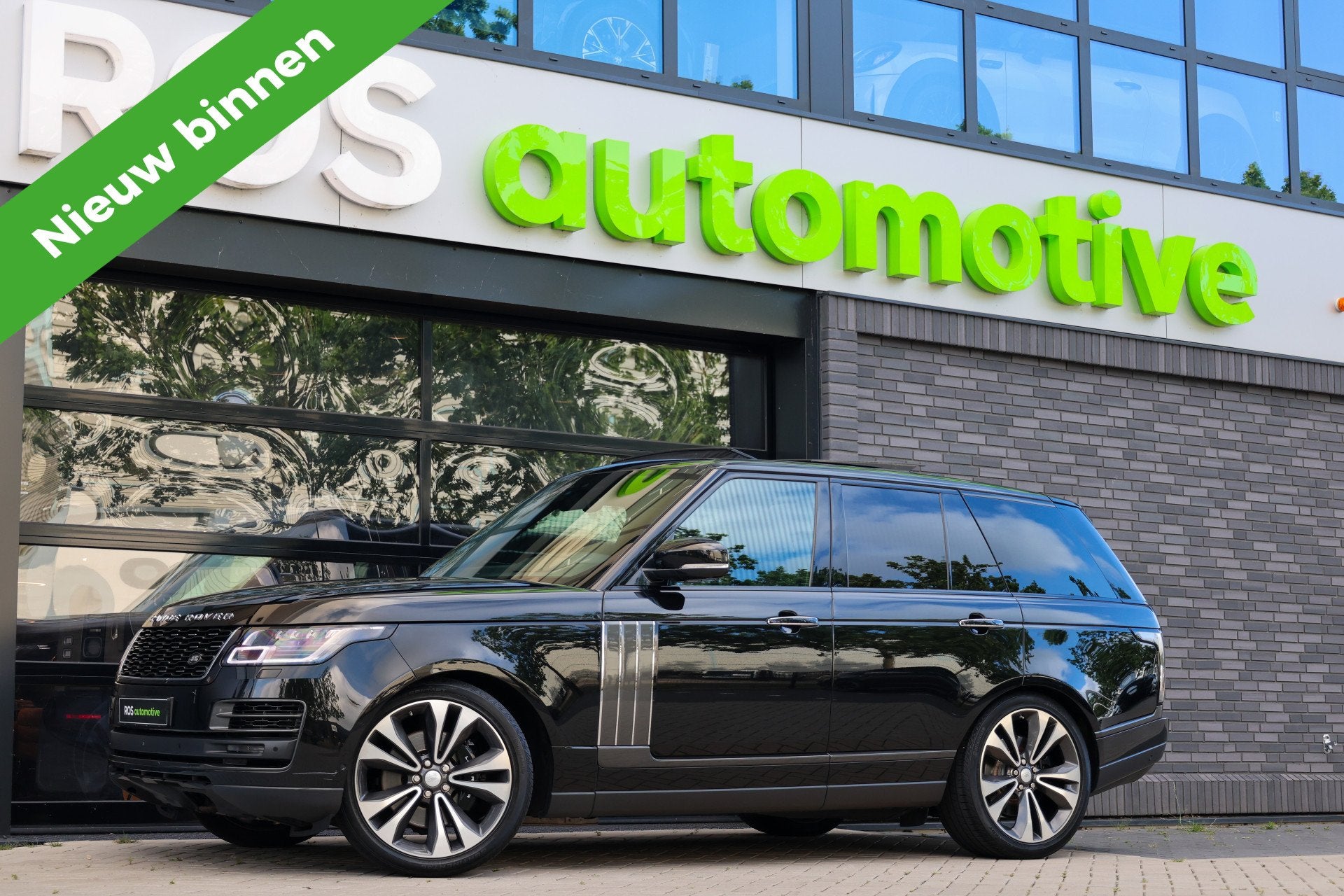 Land Rover Range Rover 5.0 V8 SC SVAutobiography Dynamic | N, Auto's, Automaat, Zwart, Leder, Bedrijf