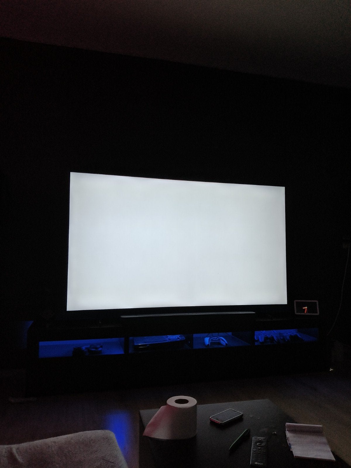 Samsung tv 75 inch 350 euro, Ophalen, 50 Hz, Zo goed als nieuw, Samsung