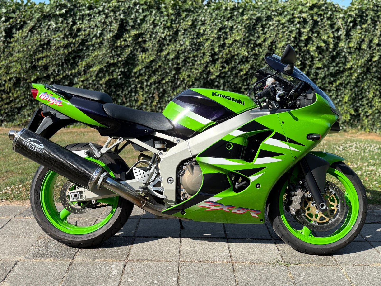Kawasaki ZX6R 2001 zeer nette motor, Occasion, Kawasaki, 4 cilinders, Motorrijbewijs A