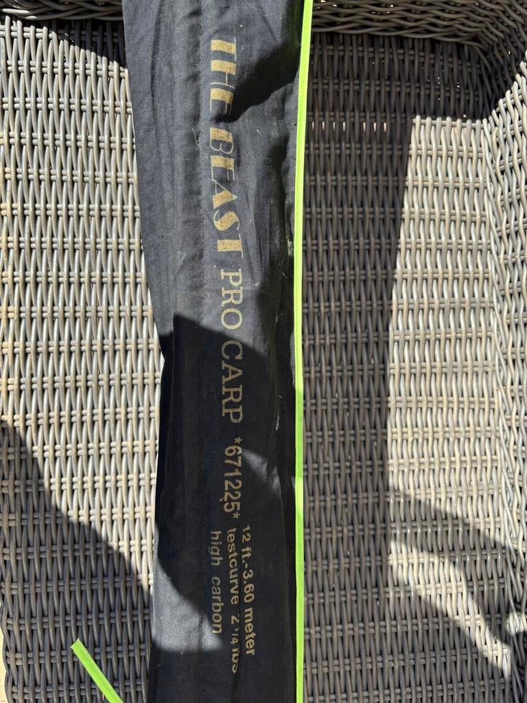 Shimano ForceMaster Karperhengel 3.60m 2.75lbs, Ophalen of Verzenden, Gebruikt, Werphengel