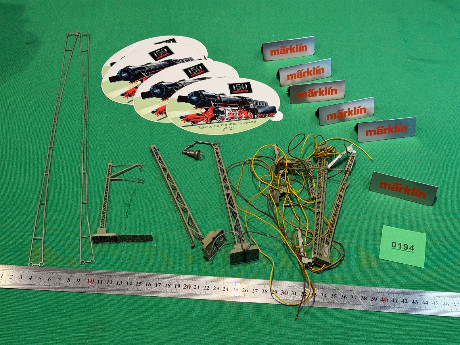 194 knutsel Märklin Spoorwegaccessoires: reclame, Wisselstroom, Gebruikt, Overige typen, Ophalen of Verzenden