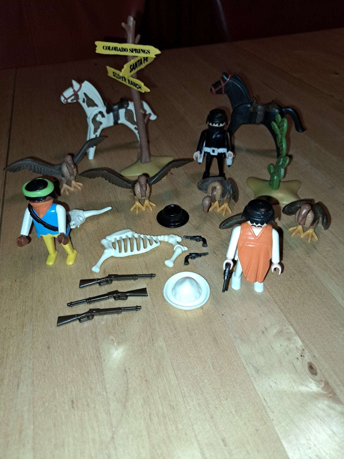 Playmobil cowboys struikrovers, Kinderen en Baby's, Speelgoed | Playmobil, Ophalen of Verzenden, Zo goed als nieuw