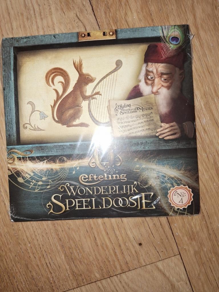 Efteling Wonderlijk Speeldoosje No. 4 CD - Nieuw, Ophalen of Verzenden, Nieuw in verpakking, Muziek, 6 tot 9 jaar