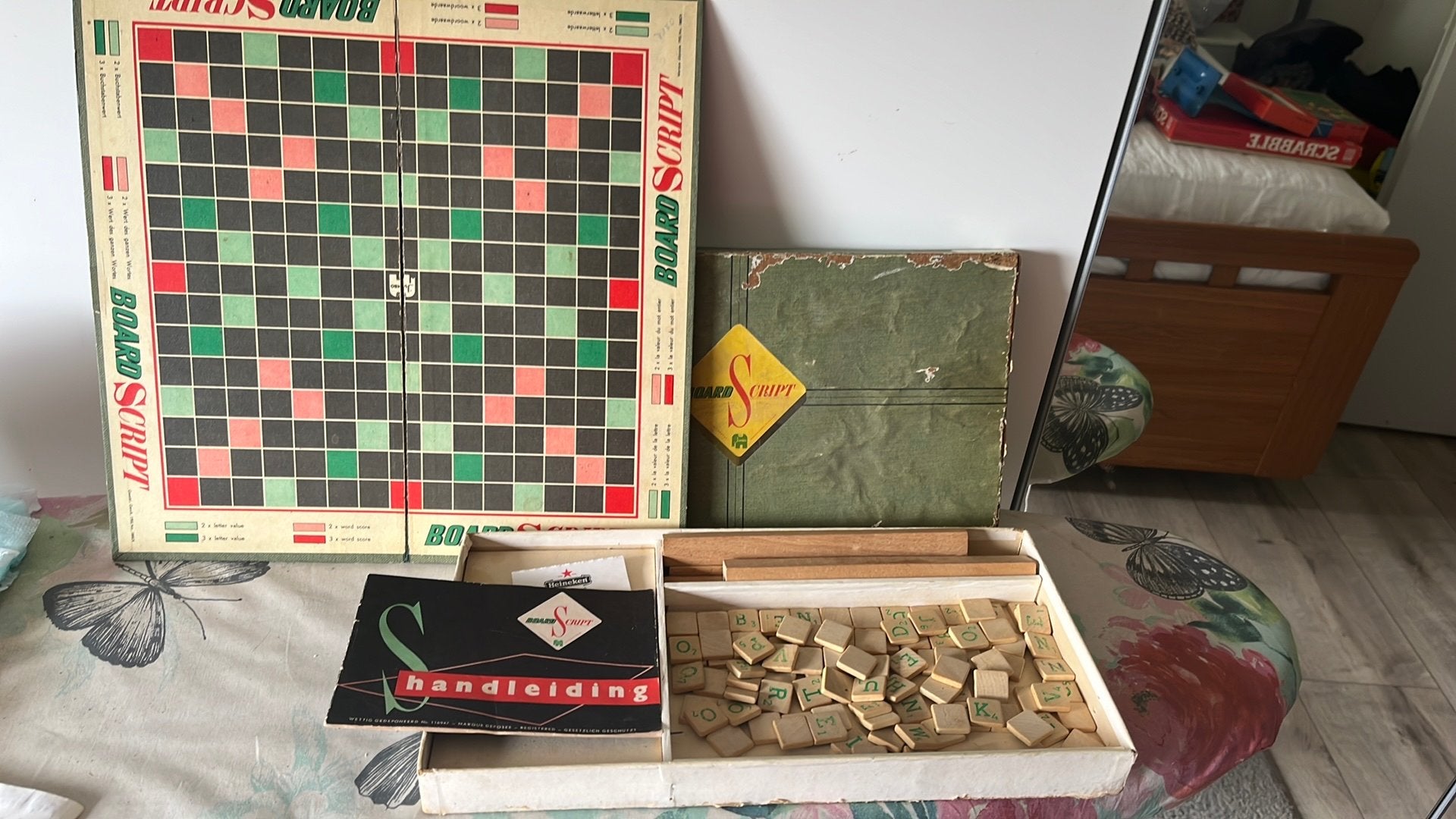 Board Script compleet, Ophalen of Verzenden, Gebruikt