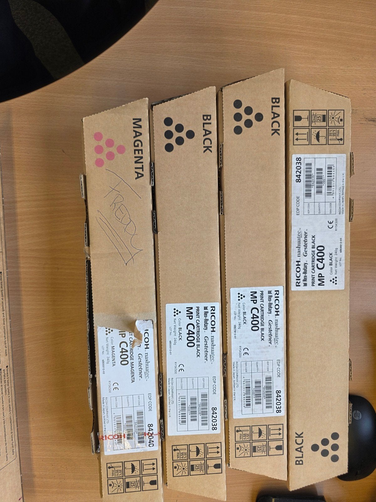Ricoh Toner Cartridges MP C400/C400SR/C401/C401SR, Ophalen of Verzenden, Nieuw, Toner, Ricoh
