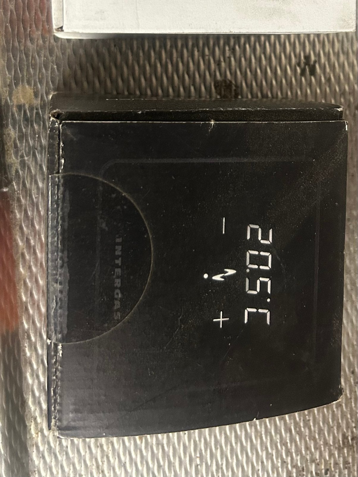 Intergas Comfort Touch Modulerende Thermostaat (Zwart), Ophalen of Verzenden, Slimme thermostaat, Gebruikt