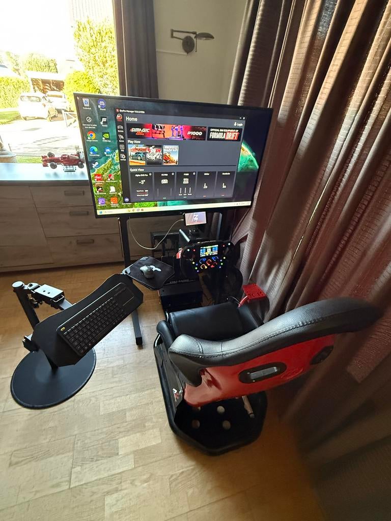 Simrace setup Simagic, Spelcomputers en Games, Spelcomputers | Overige, Nieuw, Ophalen