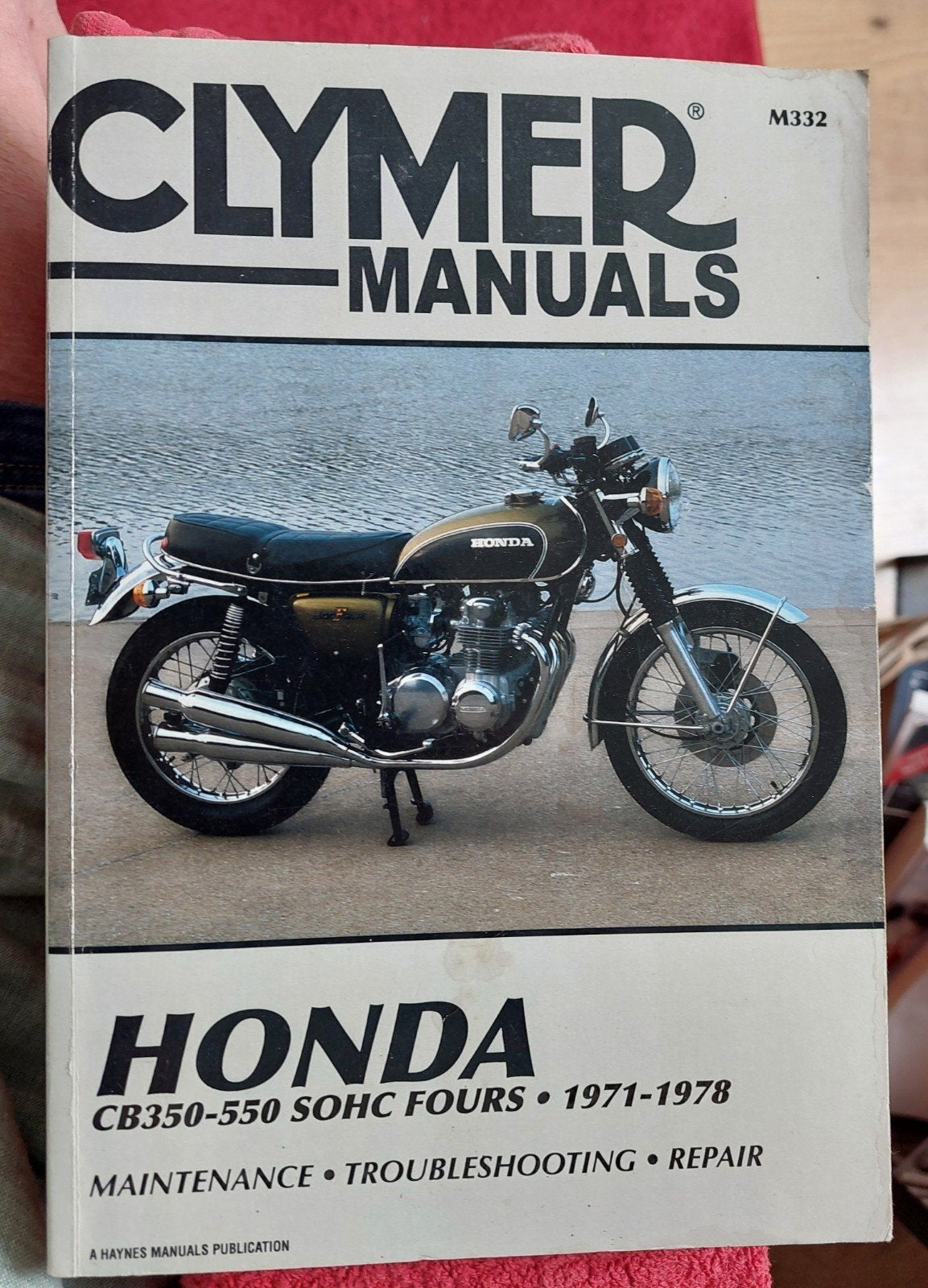 Clymer manual cb350-550 1971-78., Ophalen
