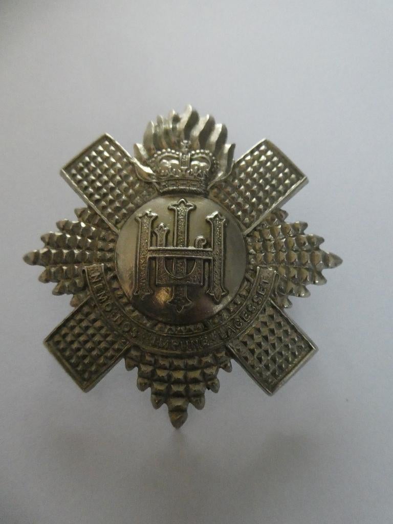Royal Highland Fusiliers Scottish Regiment PIPERS Cap Badge, Verzamelen, Militaria | Tweede Wereldoorlog, Ophalen of Verzenden