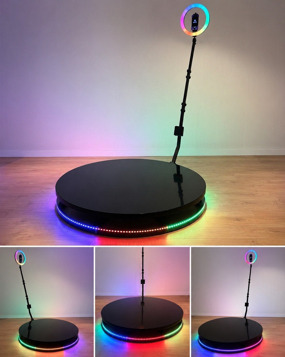 360 Photo Booth – Professionele 80 cm Booth voor evenementen, Overige merken, Photobooth, Ophalen of Verzenden, Nieuw