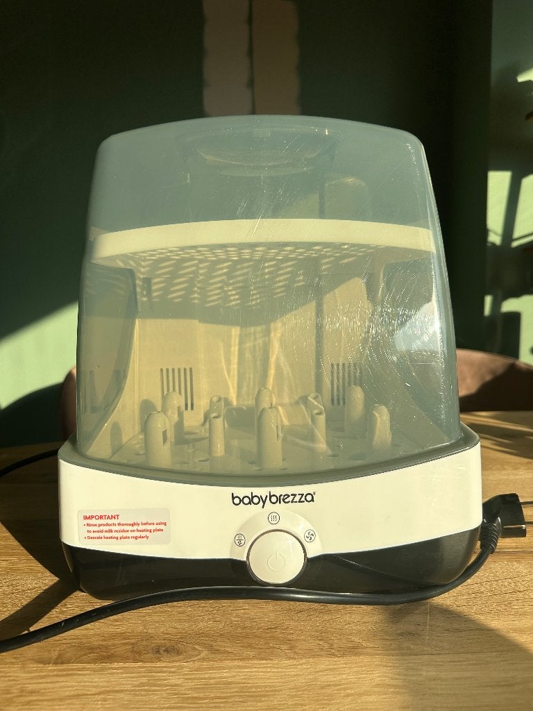 Baby Brezza sterilisator en droger, Kinderen en Baby's, Ophalen of Verzenden, Zo goed als nieuw, Sterilisator, Baby Brezza