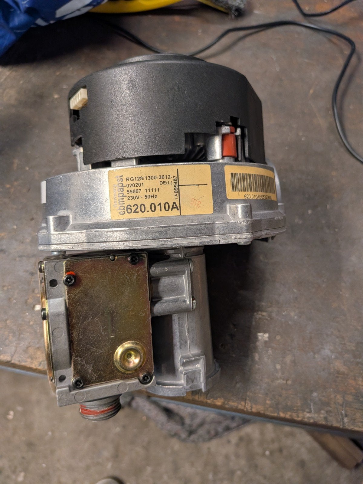 Ventilator Nefit topline type RG128/1300-3612-020201, Ophalen, Gebruikt, Cv-ketel of Combi-ketel