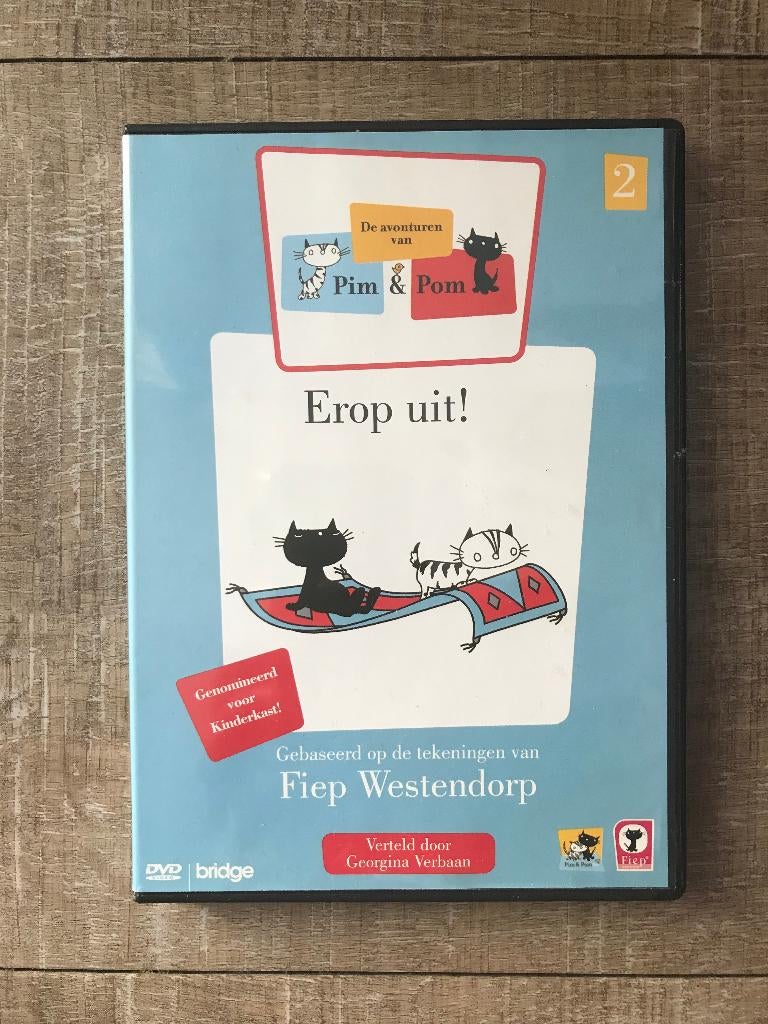 DVD Pim & Pom Erop Uit, Alle leeftijden, Ophalen of Verzenden, Gebruikt, Dieren