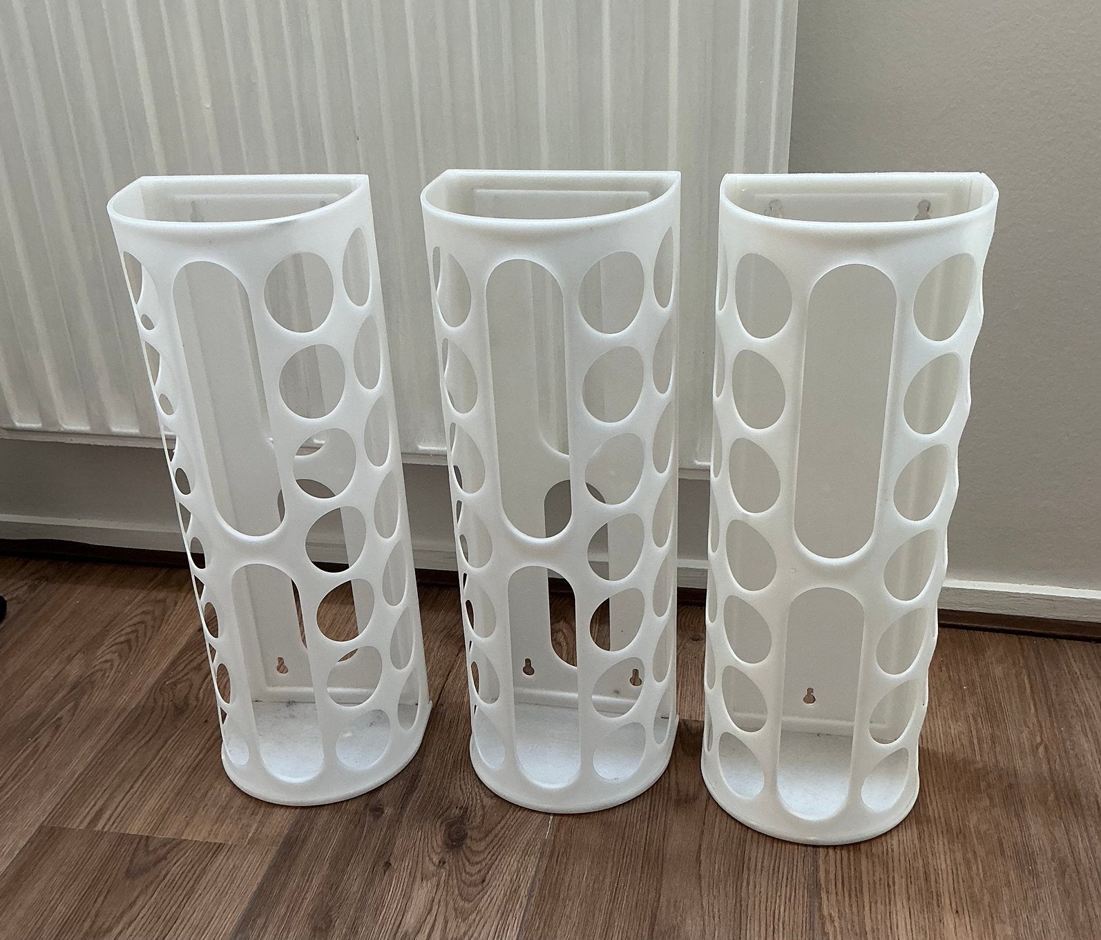 3x hangers, Ophalen of Verzenden, Zo goed als nieuw, Wit
