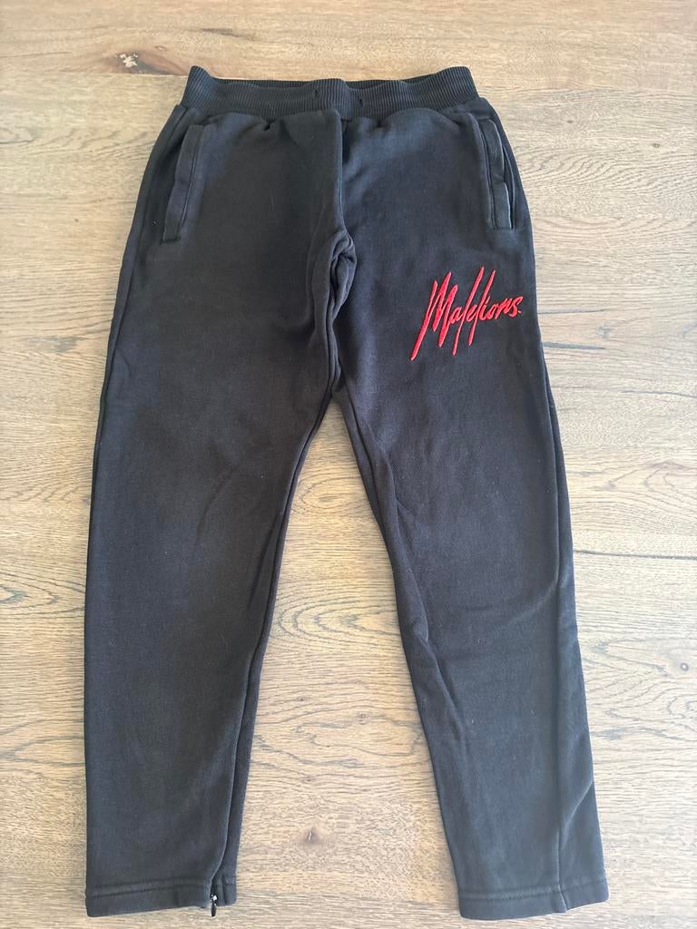 Malelions Joggingbroek Zwart Maat 140, Ophalen of Verzenden, Gebruikt, Jongen of Meisje, Broek